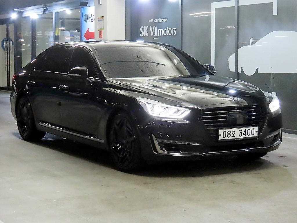 Genesis EQ900 2018 Negro - Importación desde Corea - HF Imports Iquique - Foto 1