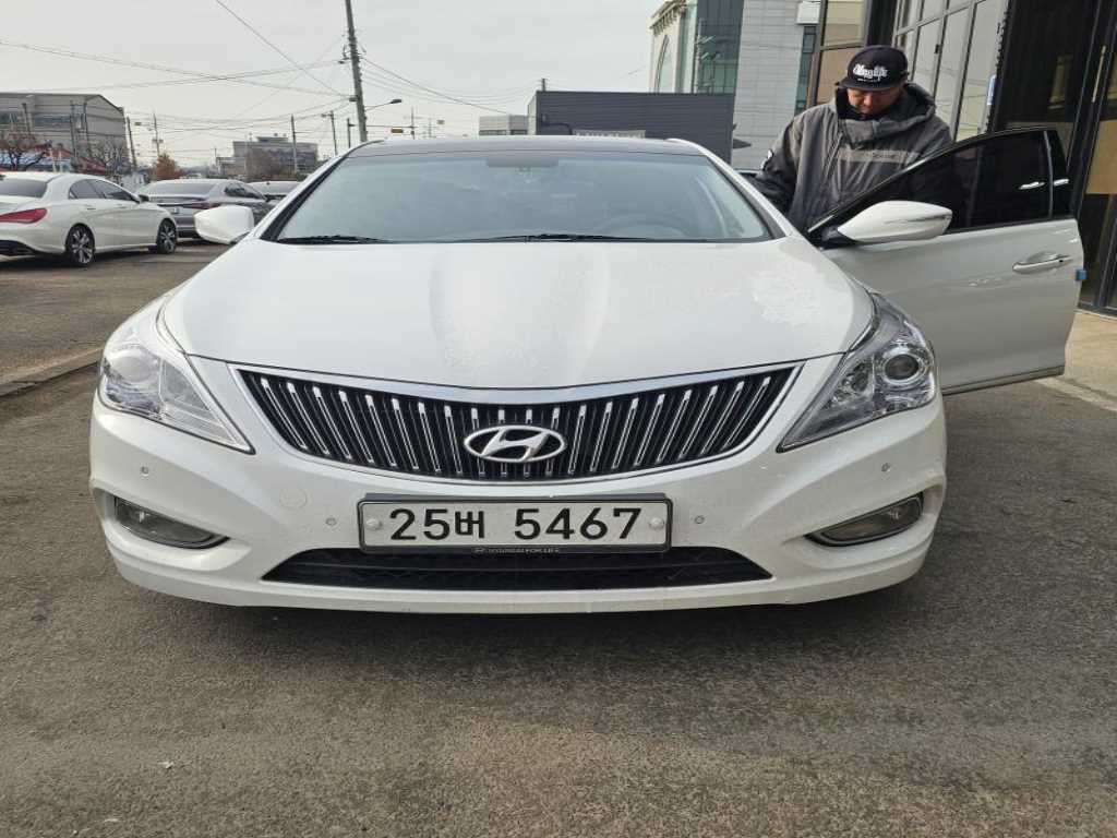HYUNDAI Grandeur 2014 Blanco - Importación desde Corea - HF Imports Iquique - Foto 1