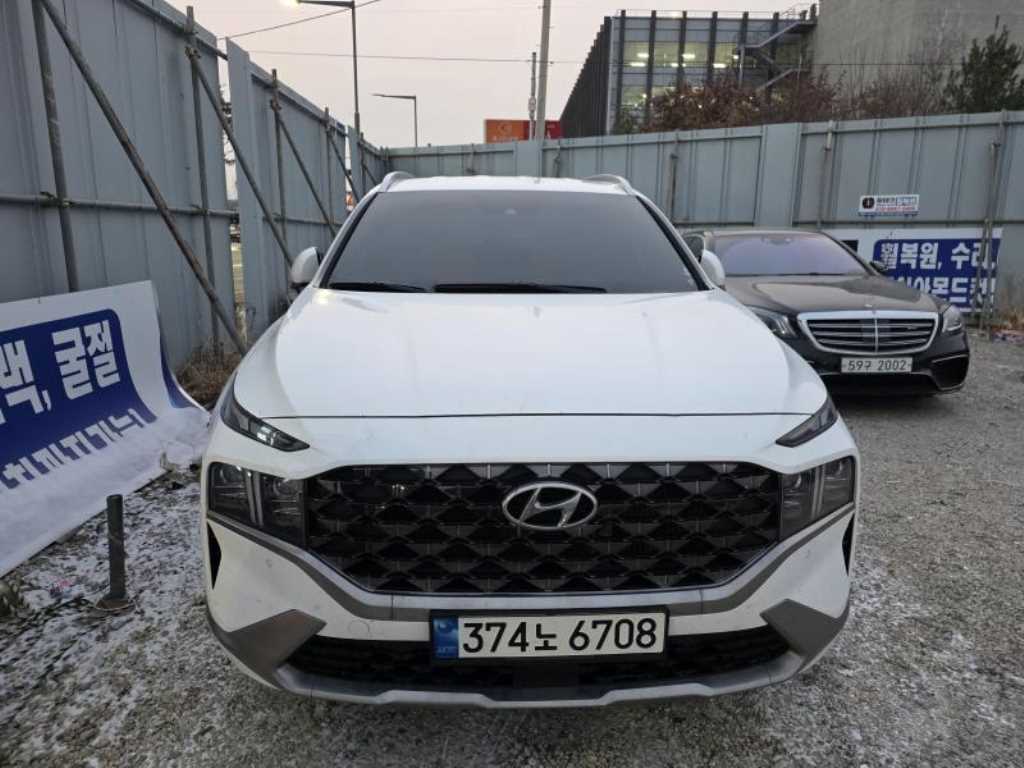 HYUNDAI Santa Fe 2022 Blanco - Importación desde Corea - HF Imports Iquique - Foto 1