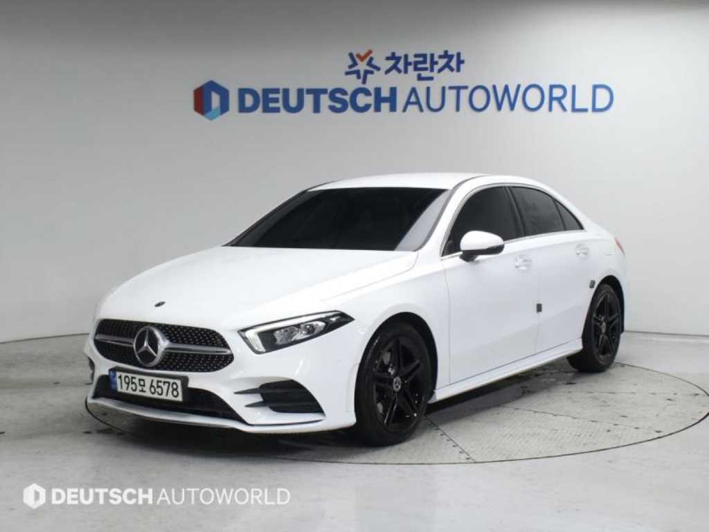 Mercedes Benz A Class 2021 Blanco - Importación desde Corea - HF Imports Iquique - Foto 1