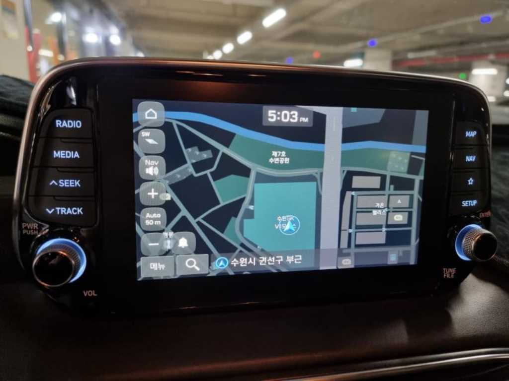 HYUNDAI Santa Fe 2019 Gris - Importación desde Corea - HF Imports Iquique - Foto 14