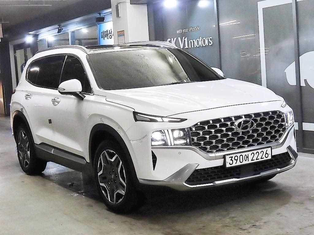 HYUNDAI Santa Fe 2022 Blanco - Importación desde Corea - HF Imports Iquique - Foto 1