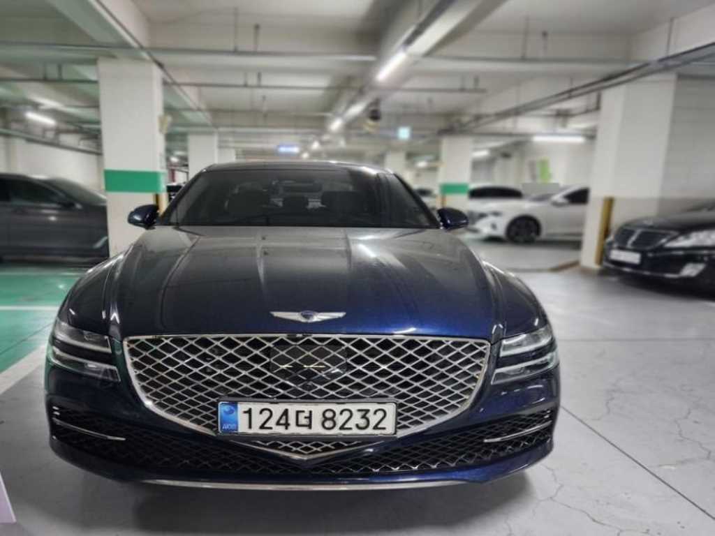 Genesis G80 2021 Azul - Importación desde Corea - HF Imports Iquique - Foto 1