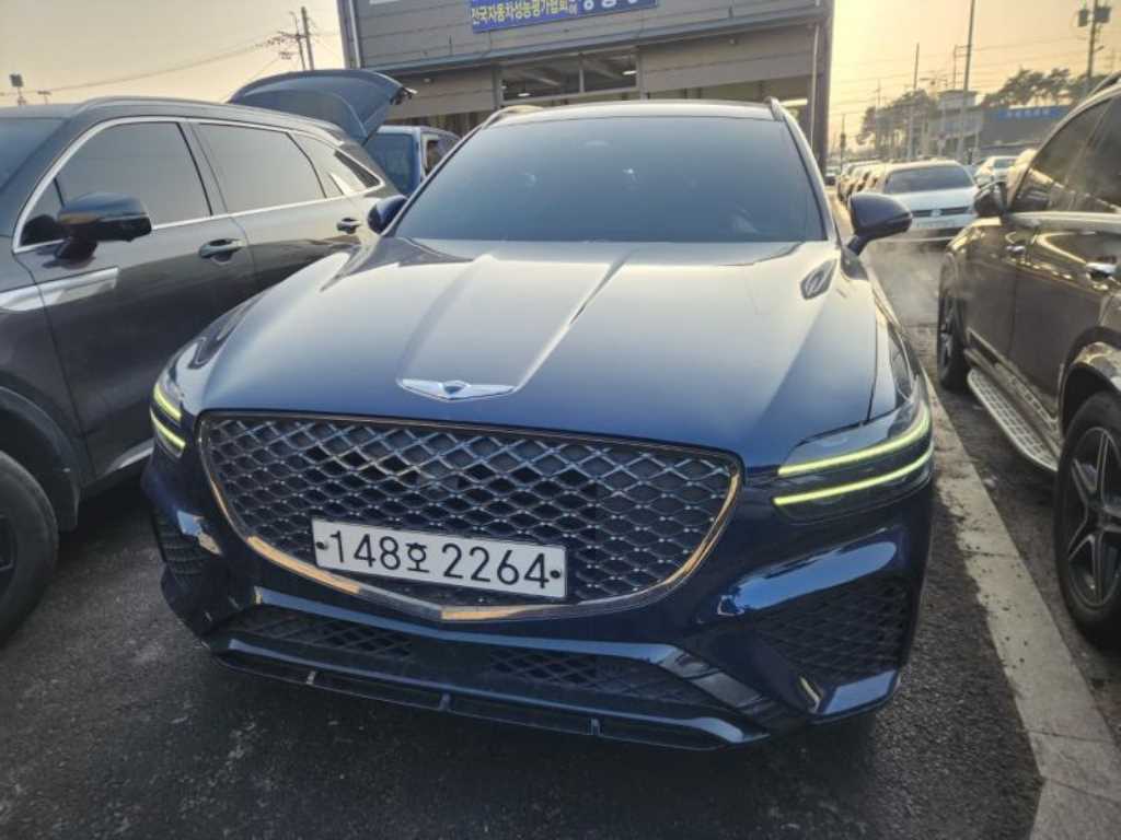 Genesis GV70 2021 Azul - Importación desde Corea - HF Imports Iquique - Foto 1