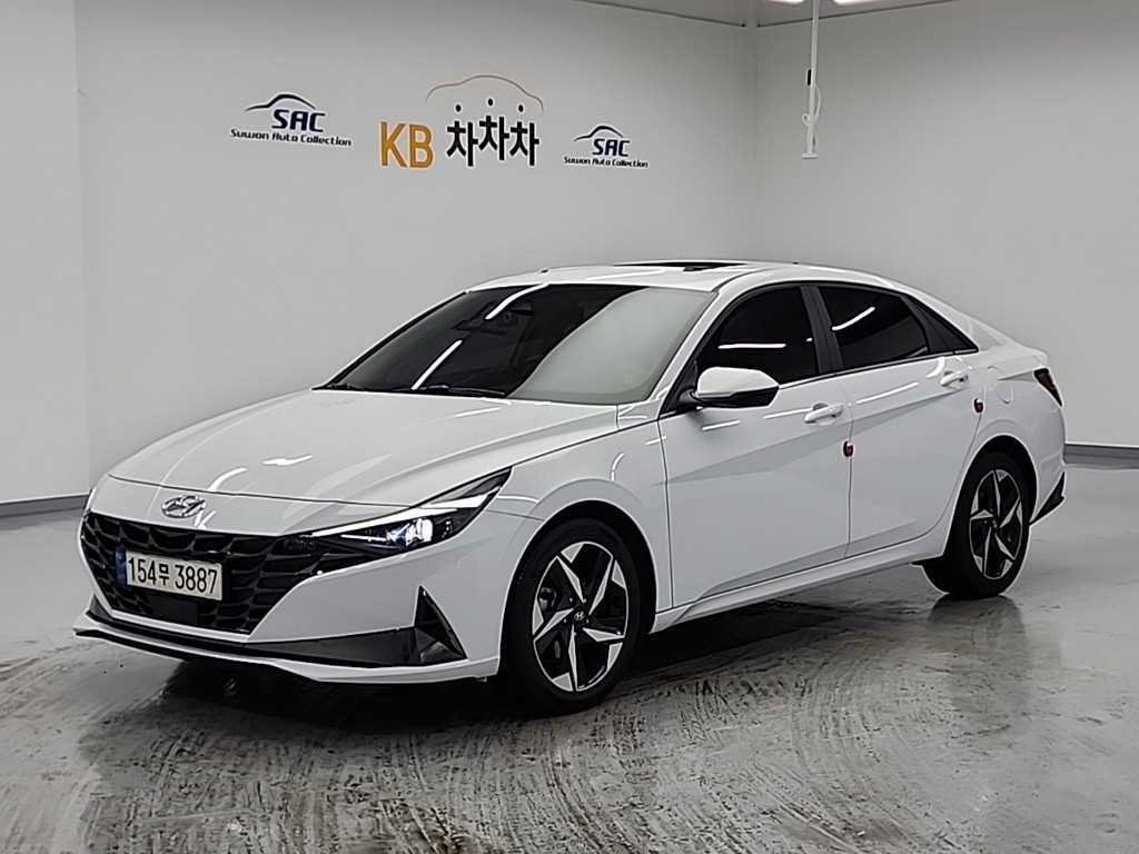 HYUNDAI Avante 2021 Blanco - Importación desde Corea - HF Imports Iquique - Foto 1