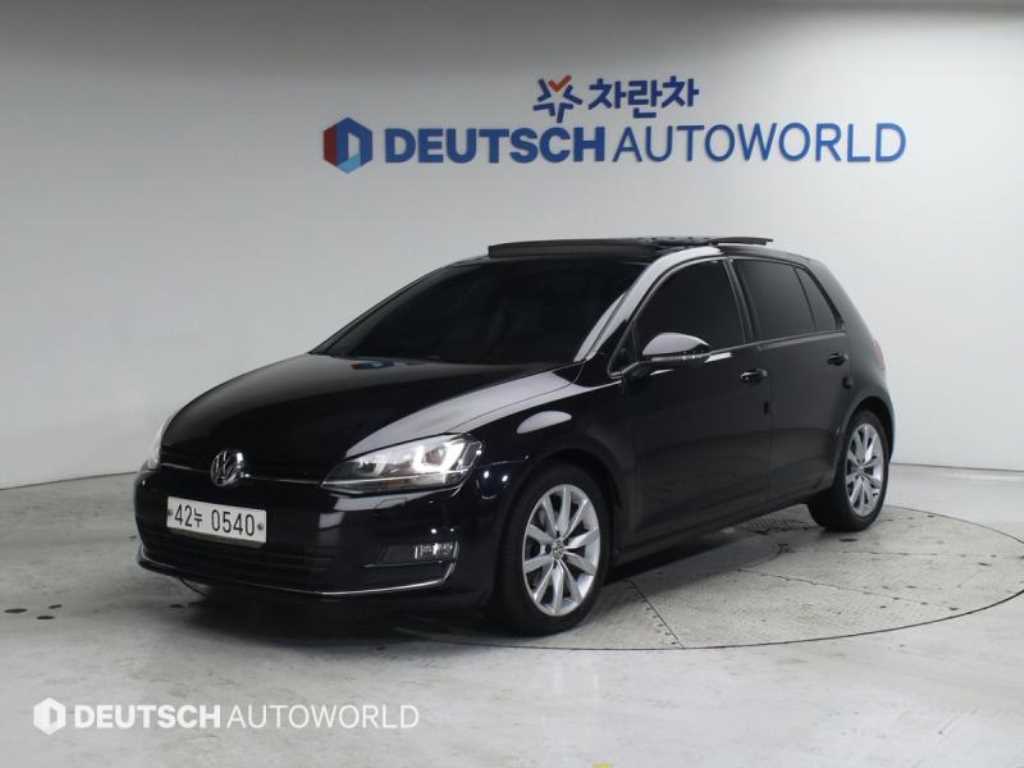 Volkswagen Golf 2016 Negro - Importación desde Corea - HF Imports Iquique - Foto 1