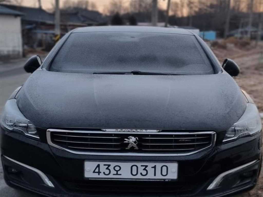 Peugeot 508 2016 Negro - Importación desde Corea - HF Imports Iquique - Foto 1