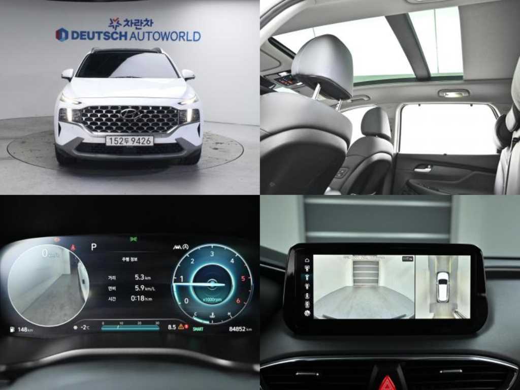 HYUNDAI Santa Fe 2023 Blanco - Importación desde Corea - HF Imports Iquique - Foto 1