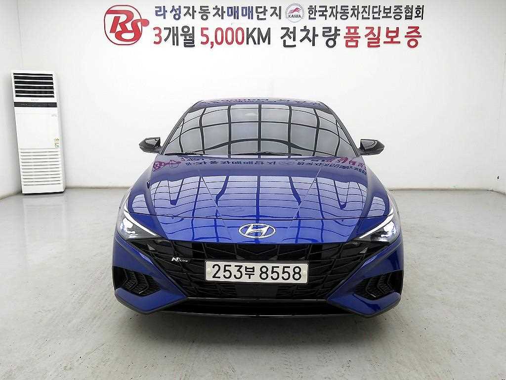 HYUNDAI Avante 2021 Azul - Importación desde Corea - HF Imports Iquique - Foto 1
