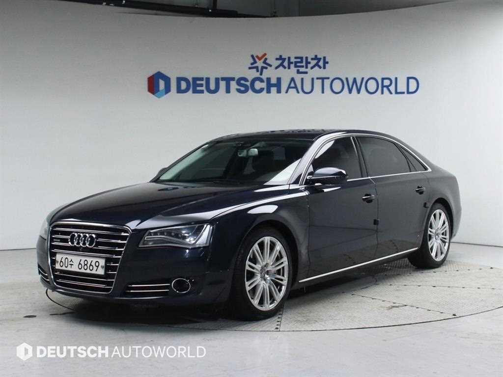 Audi A8 2014 Azul - Importación desde Corea - HF Imports Iquique - Foto 1