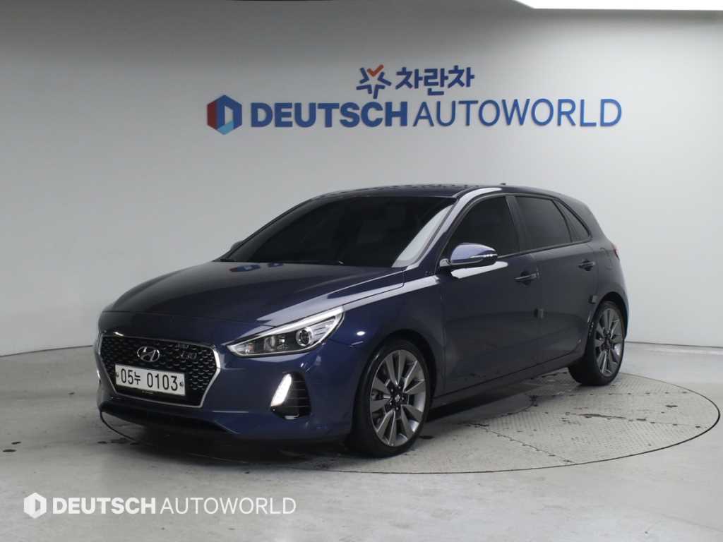HYUNDAI i30 2017 Azul - Importación desde Corea - HF Imports Iquique - Foto 1