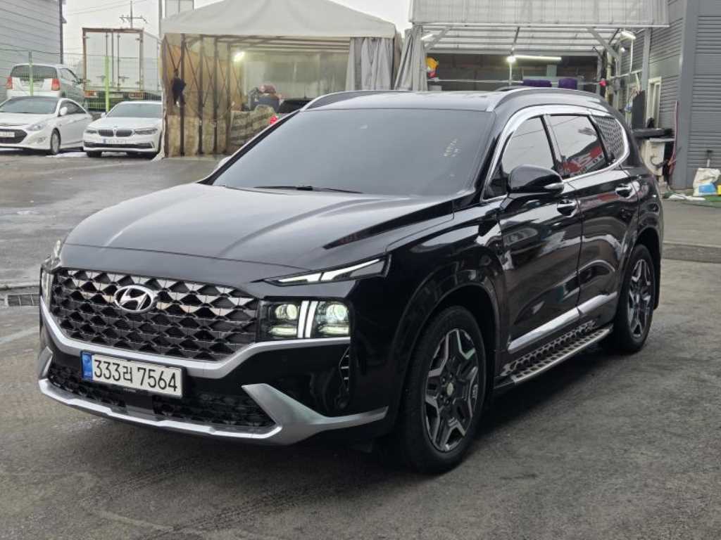 HYUNDAI Santa Fe 2022 Negro - Importación desde Corea - HF Imports Iquique - Foto 1