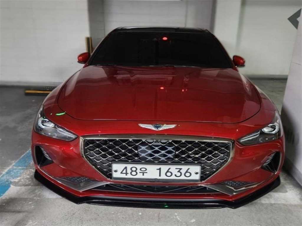 Genesis G70 2018 Rojo - Importación desde Corea - HF Imports Iquique - Foto 1