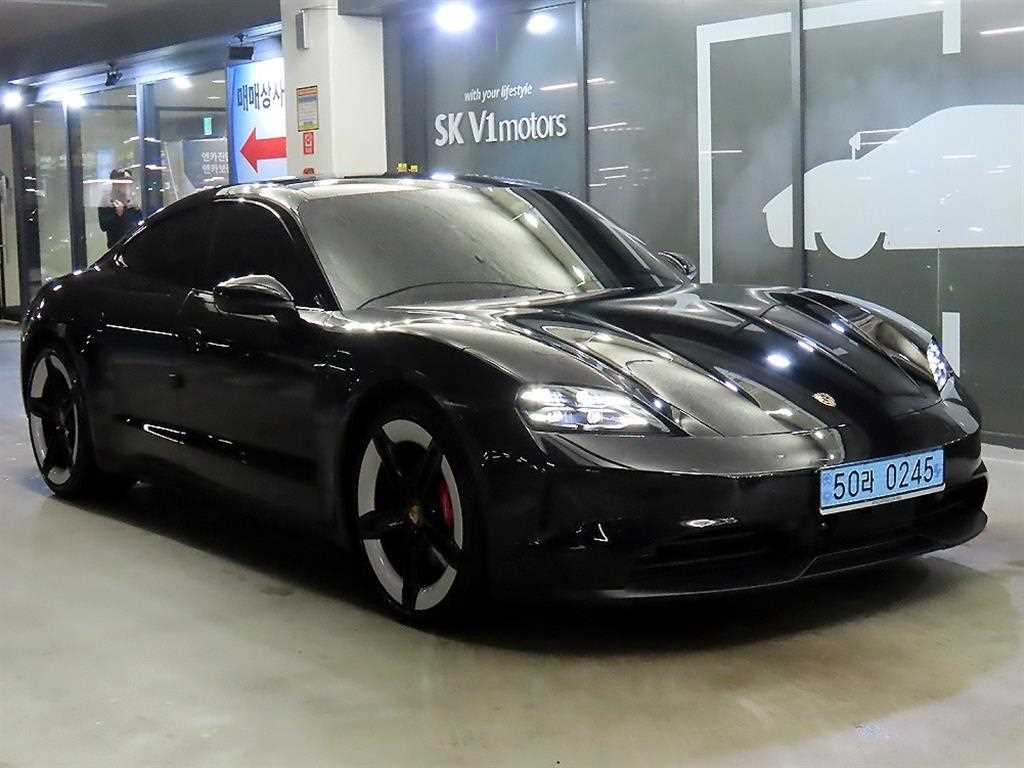 Porsche Taycan 2025 Negro - Importación desde Corea - HF Imports Iquique - Foto 1