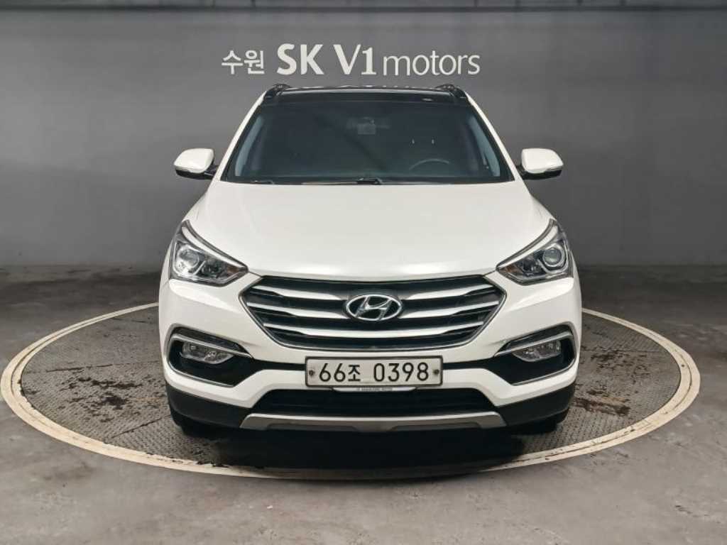 HYUNDAI Santa Fe 2016 Blanco - Importación desde Corea - HF Imports Iquique - Foto 1