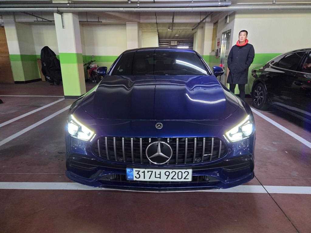 Mercedes Benz AMG GT 2021 Azul - Importación desde Corea - HF Imports Iquique - Foto 1