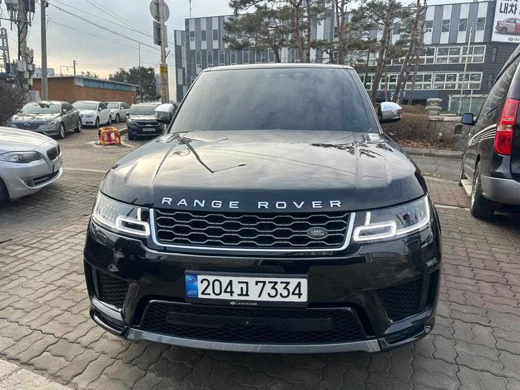 Land Rover Range Rover Sports 2018 Negro - Importación desde Corea - HF Imports Iquique - Foto 1