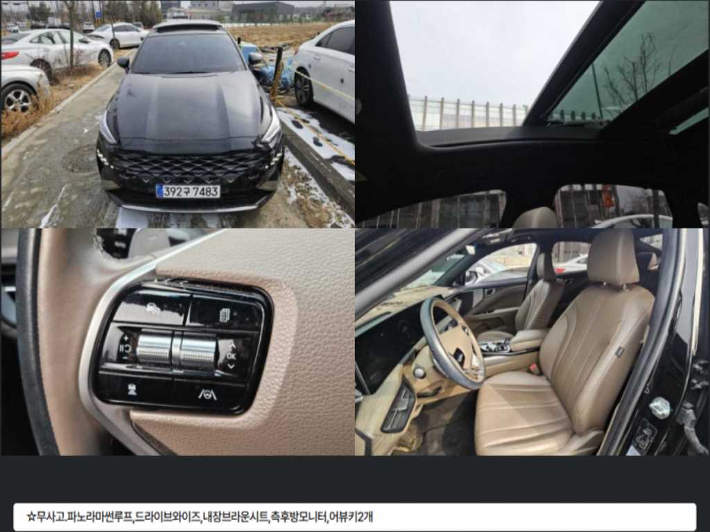 KIA K8 2022 Negro - Importación desde Corea - HF Imports Iquique - Foto 1