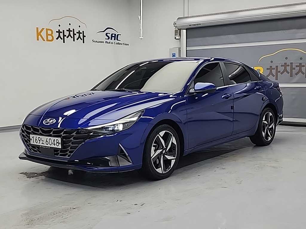 HYUNDAI Avante 2021 Azul - Importación desde Corea - HF Imports Iquique - Foto 1