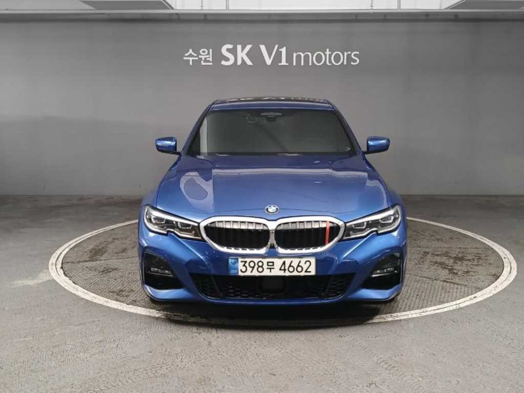 BMW 3 series 2021 Azul - Importación desde Corea - HF Imports Iquique - Foto 1