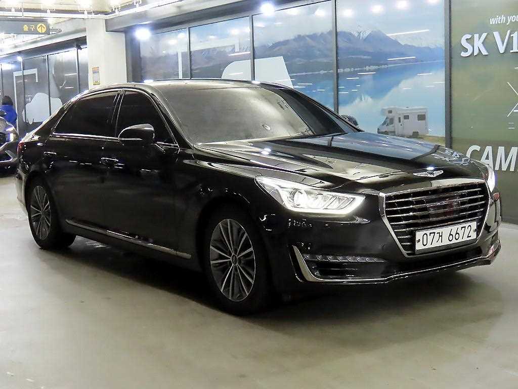 Genesis EQ900 2018 Negro - Importación desde Corea - HF Imports Iquique - Foto 1