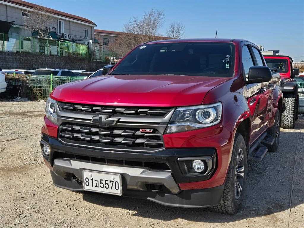 Chevrolet ?Colorado 2021 Rojo - Importación desde Corea - HF Imports Iquique - Foto 1