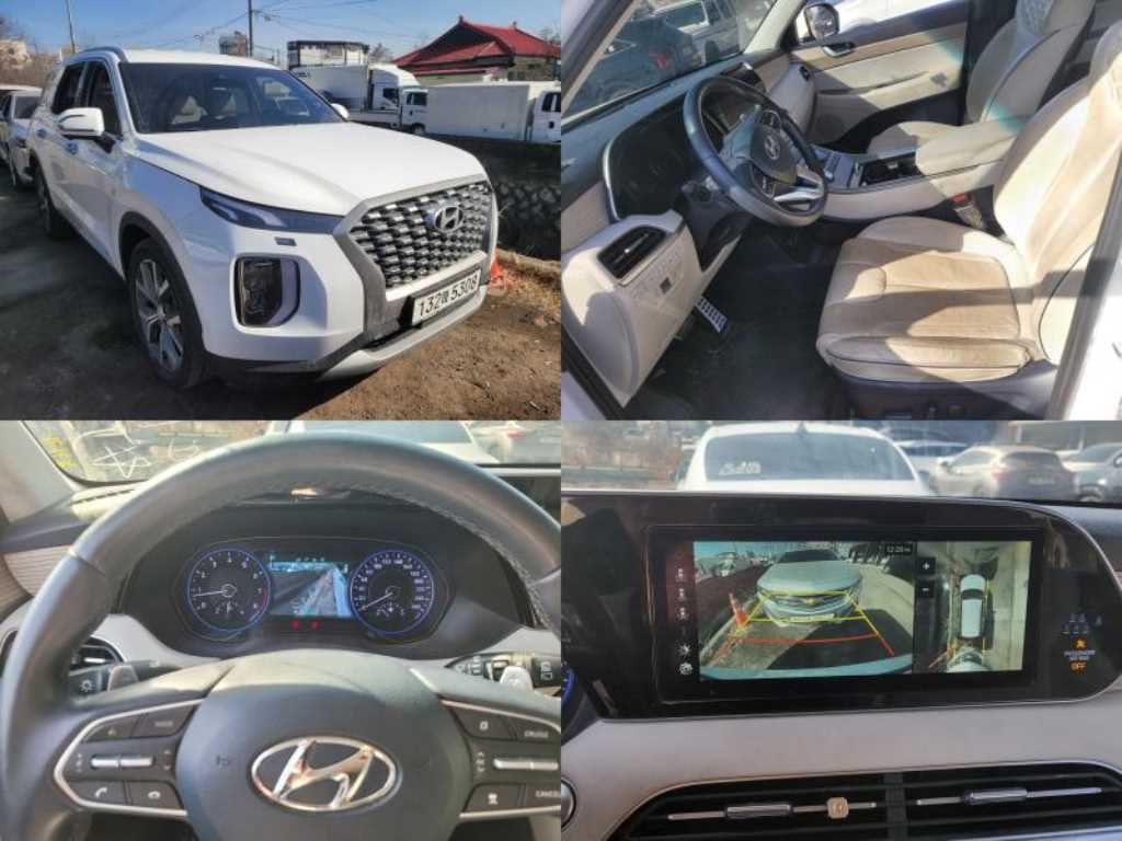 HYUNDAI Palisade 2022 Blanco - Importación desde Corea - HF Imports Iquique - Foto 1