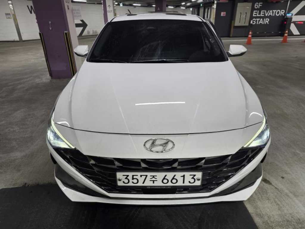 HYUNDAI Avante 2021 Blanco - Importación desde Corea - HF Imports Iquique - Foto 1