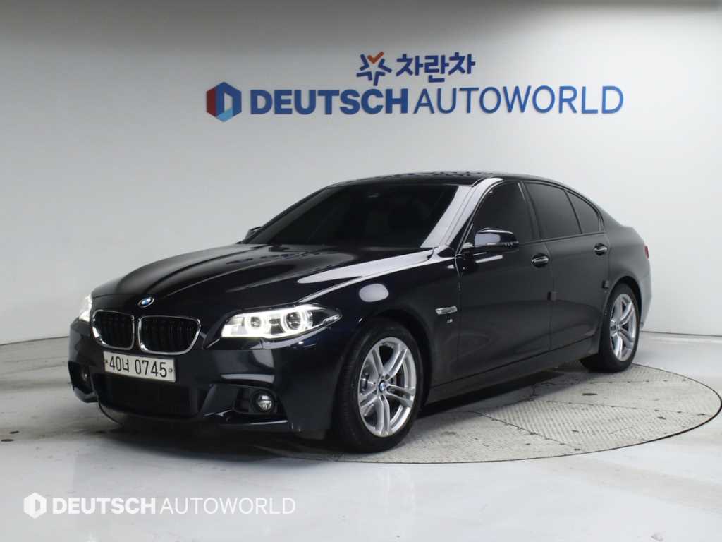 BMW 5 Series 2016 Negro - Importación desde Corea - HF Imports Iquique - Foto 1
