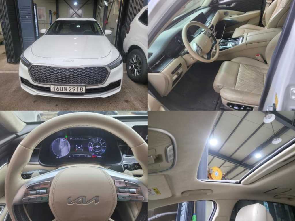 KIA K9 2022 Blanco - Importación desde Corea - HF Imports Iquique - Foto 1