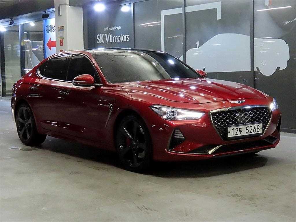 Genesis G70 2019 Rojo - Importación desde Corea - HF Imports Iquique - Foto 1
