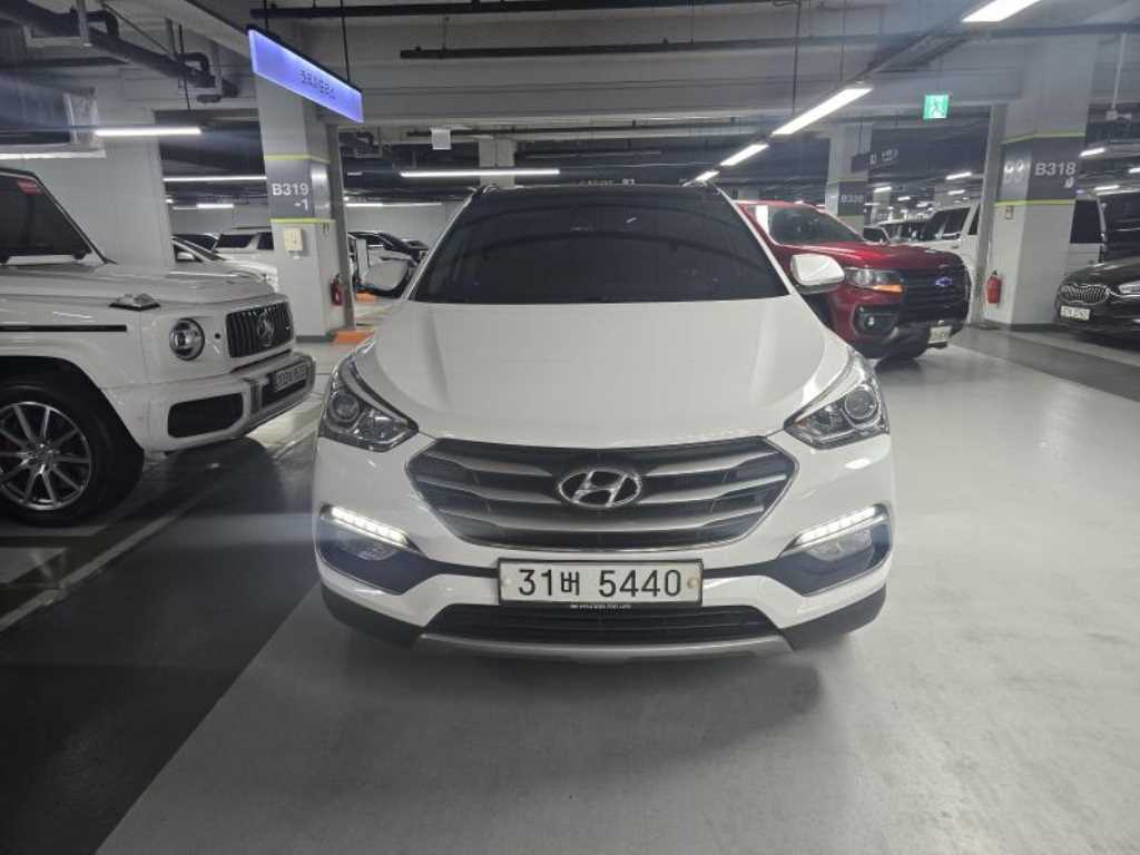 HYUNDAI Santa Fe 2016 Blanco - Importación desde Corea - HF Imports Iquique - Foto 1
