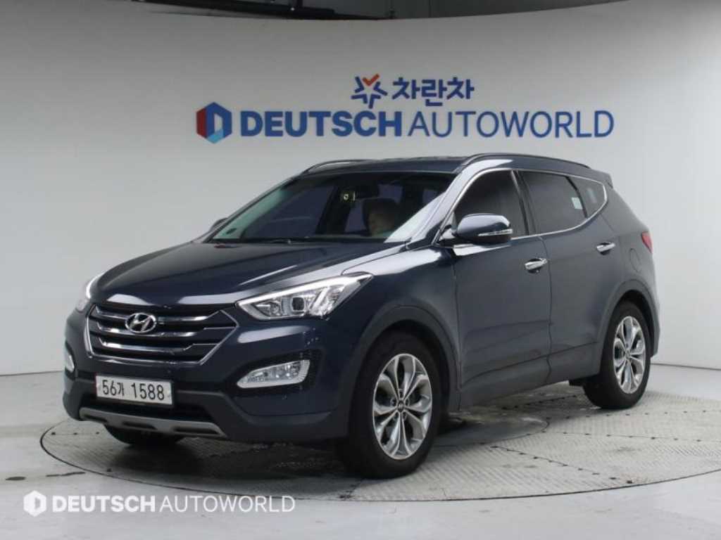 HYUNDAI Santa Fe 2015 Azul - Importación desde Corea - HF Imports Iquique - Foto 1