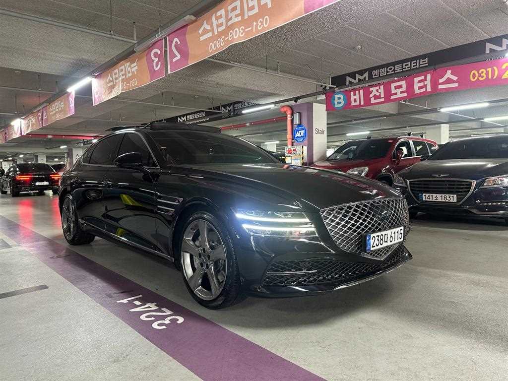 Genesis G80 2022 Negro - Importación desde Corea - HF Imports Iquique - Foto 1