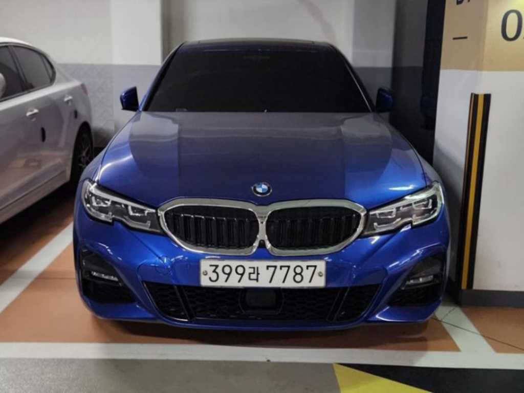 BMW 3 series 2021 Azul - Importación desde Corea - HF Imports Iquique - Foto 1