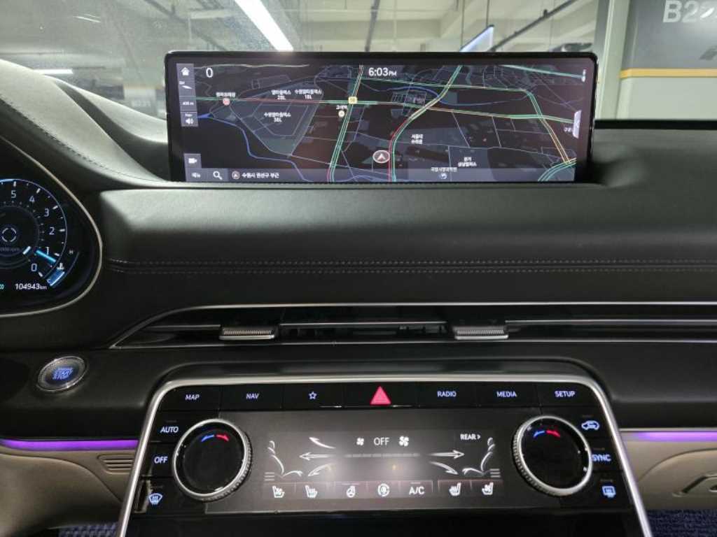 Genesis GV80 2020 Negro - Importación desde Corea - HF Imports Iquique - Foto 13