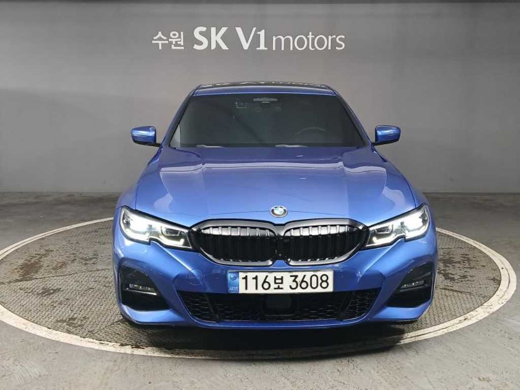BMW 3 series 2021 Azul - Importación desde Corea - HF Imports Iquique - Foto 1