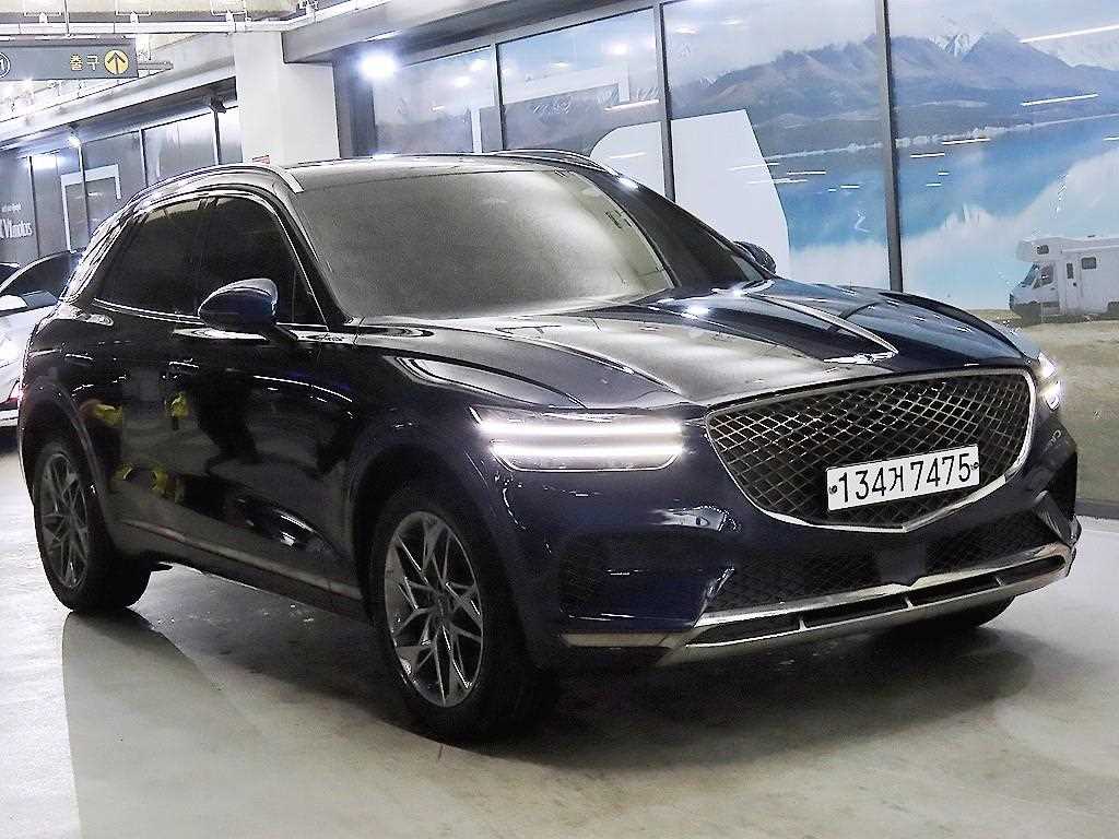 Genesis GV70 2021 Azul - Importación desde Corea - HF Imports Iquique - Foto 1