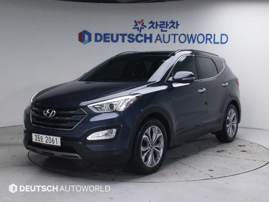 HYUNDAI Santa Fe 2015 Azul - Importación desde Corea - HF Imports Iquique - Foto 1