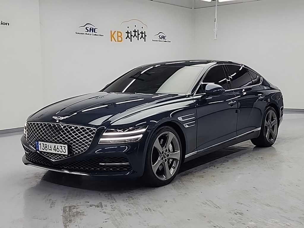 Genesis G80 2021 Azul - Importación desde Corea - HF Imports Iquique - Foto 1
