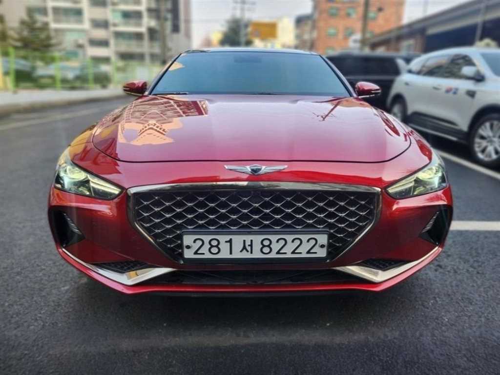 Genesis G70 2019 Rojo - Importación desde Corea - HF Imports Iquique - Foto 1