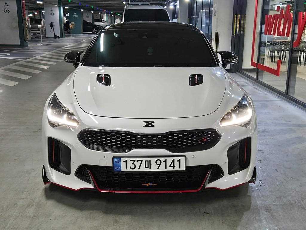KIA Stinger 2018 Blanco - Importación desde Corea - HF Imports Iquique - Foto 1