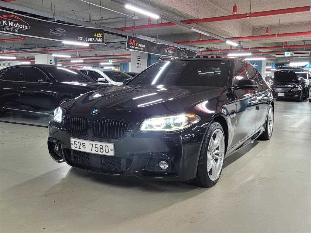 BMW 5 Series 2016 Negro - Importación desde Corea - HF Imports Iquique - Foto 1