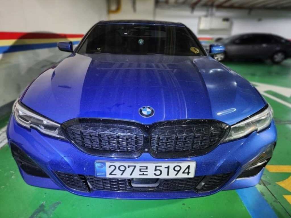 BMW 3 series 2021 Azul - Importación desde Corea - HF Imports Iquique - Foto 1