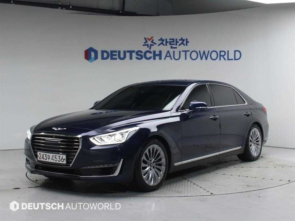 Genesis EQ900 2017 Azul - Importación desde Corea - HF Imports Iquique - Foto 1