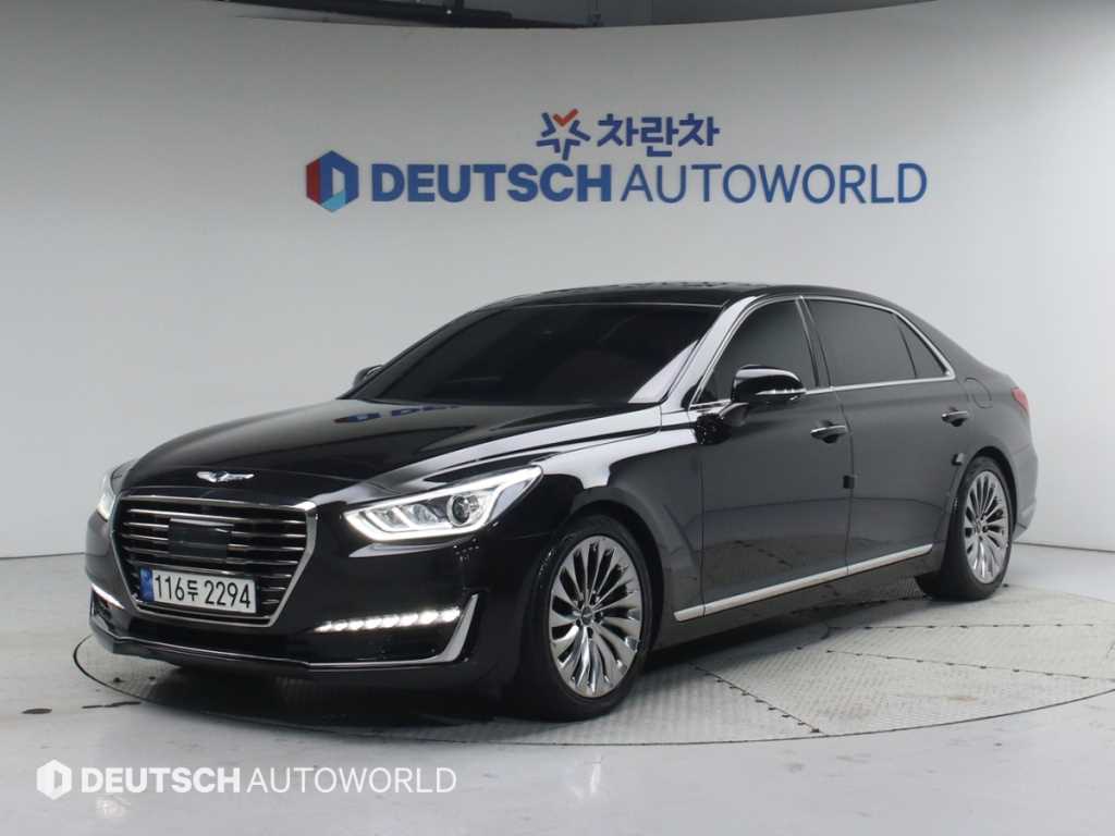 Genesis EQ900 2018 Negro - Importación desde Corea - HF Imports Iquique - Foto 1