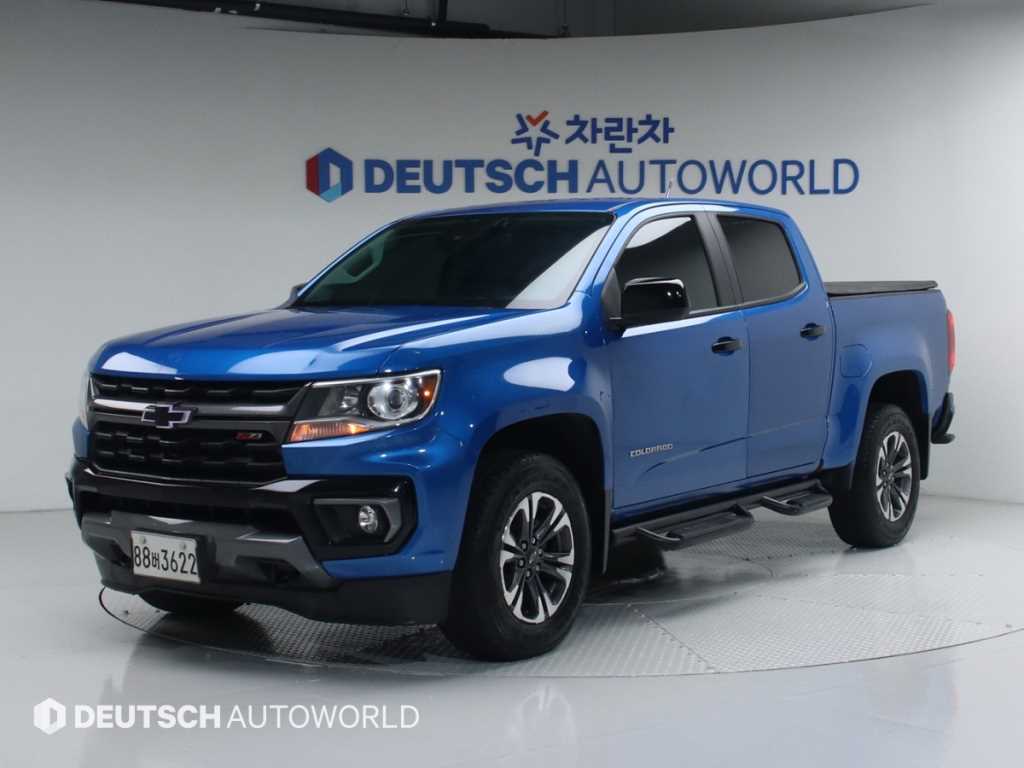 Chevrolet ?Colorado 2022 Azul - Importación desde Corea - HF Imports Iquique - Foto 1
