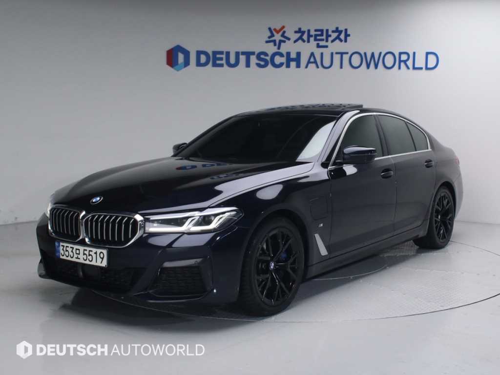 BMW 5 Series 2021 Negro - Importación desde Corea - HF Imports Iquique - Foto 1