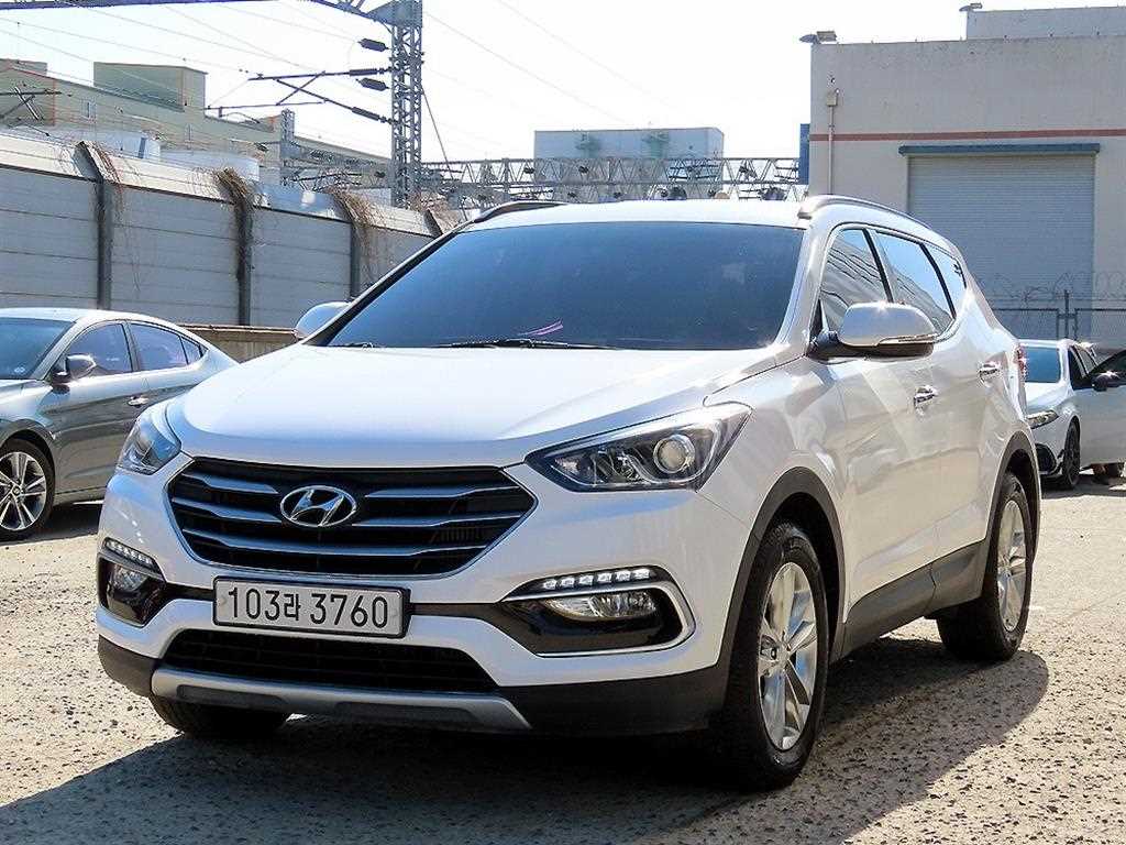 HYUNDAI Santa Fe 2017 Blanco - Importación desde Corea - HF Imports Iquique - Foto 1