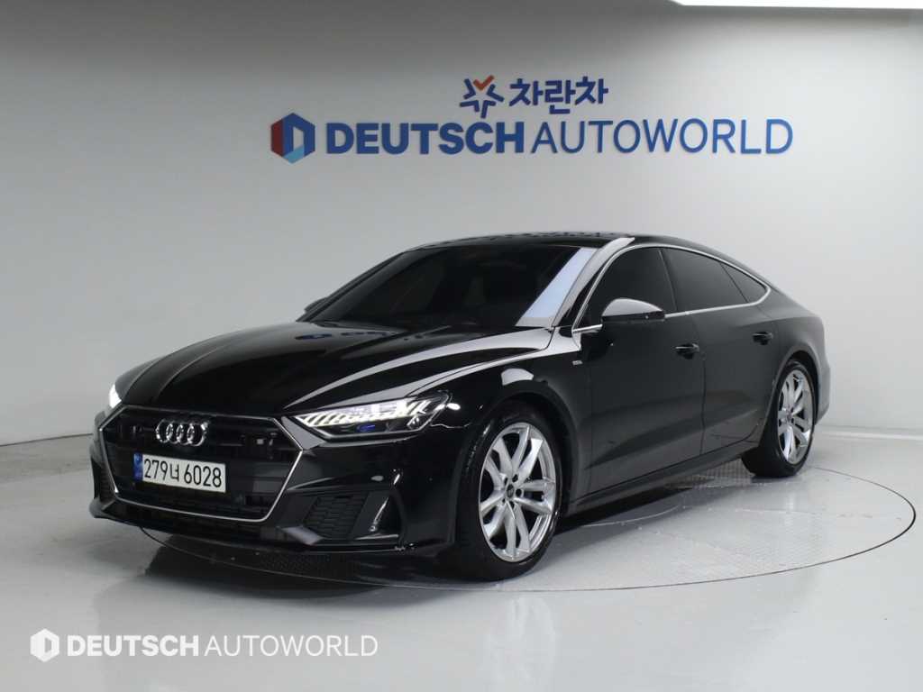 Audi A7 2021 Negro - Importación desde Corea - HF Imports Iquique - Foto 1